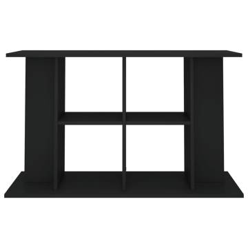 Aquarium Stand Black 100x40x60 cm Engineered Wood