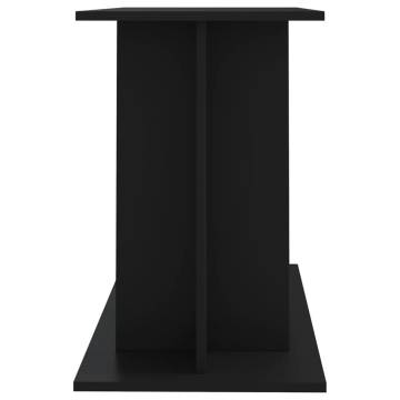 Aquarium Stand Black 100x40x60 cm Engineered Wood