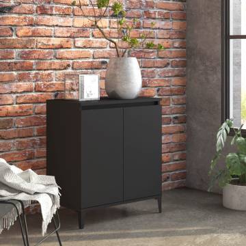 Sideboard Black 60x35x70 cm Engineered Wood