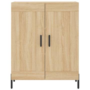 Highboard Sonoma Oak 69.5x34x180 cm Engineered Wood