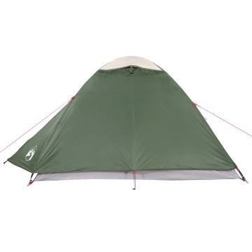 Camping Tent 2-Person Green Blackout Fabric Waterproof