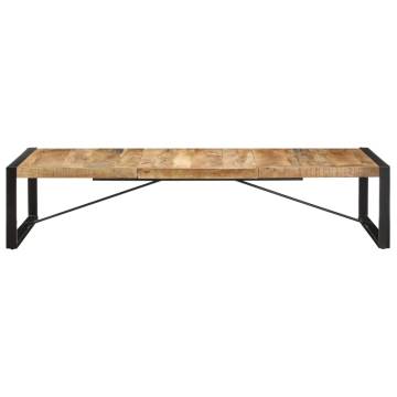 Coffee Table 180x90x40 cm Rough Mango Wood