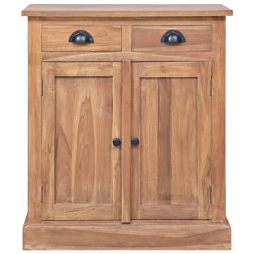 Side Cabinet 65x30x75 cm Solid Teak