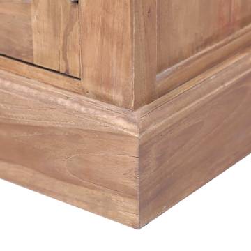 Side Cabinet 65x30x75 cm Solid Teak