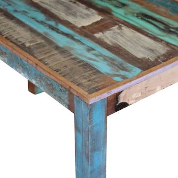 Dining Table Solid Reclaimed Wood 115x60x76 cm