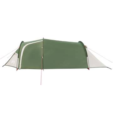 Camping Tent 3-Person Green Blackout Fabric Waterproof