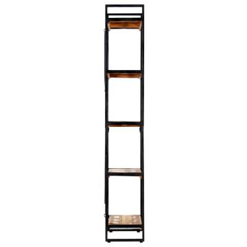 5-Tier Bookcase 60x30x180 cm Solid Reclaimed Wood