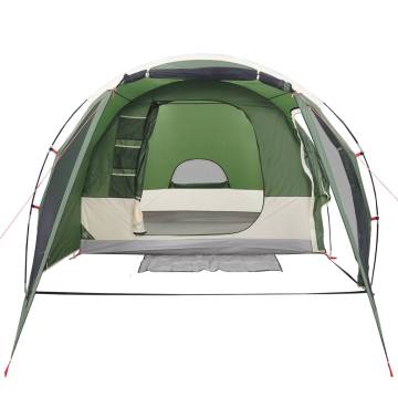 Camping Tent Tunnel 4-Person Green Waterproof