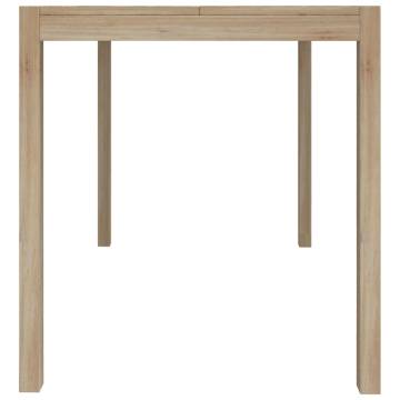 Dining Table 110x70x75 cm Solid Wood Acacia