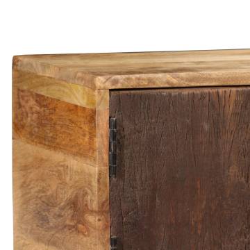 Sideboard Solid Mango Wood 140x30x80 cm