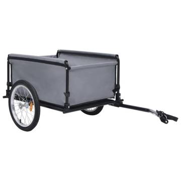 Bike Trailer Black and Blue 65 kg