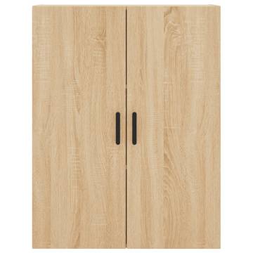 Highboard Sonoma Oak 69.5x34x180 cm Engineered Wood