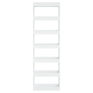 Book CabinetRoom Divider White 60x30x198 cm