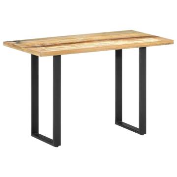 Dining Table 120x60x76 cm Solid Reclaimed Wood