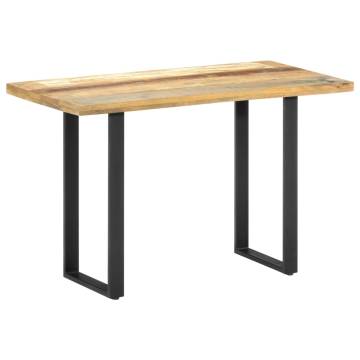 Dining Table 120x60x76 cm Solid Reclaimed Wood