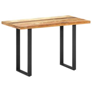 Dining Table 120x60x76 cm Solid Reclaimed Wood