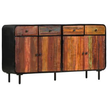 Sideboard Solid Reclaimed Wood 140x35x76 cm