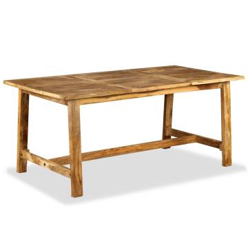 Dining Table Solid Mango Wood 180 cm