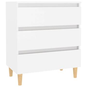 Sideboard White 60x35x69 cm Engineered Wood