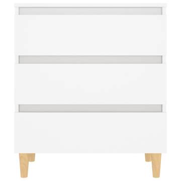 Sideboard White 60x35x69 cm Engineered Wood