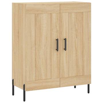 Highboard Sonoma Oak 69.5x34x180 cm Engineered Wood