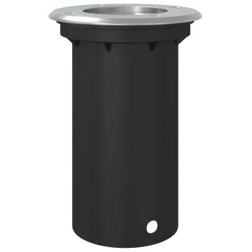 Outdoor Ground Light Round Black 10.5x10.5cm Die-cast Aluminium