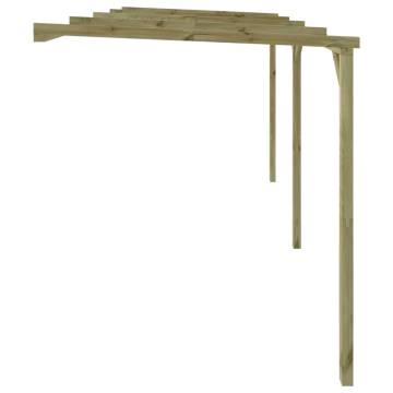 Lean-To Pergola 2x4x2.2 m Wood