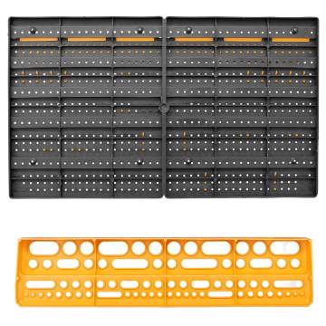 Tool Wall 646x385 mm 26 Tool Holders PP