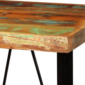 Bar Table Solid Reclaimed Wood 60x60x107 cm