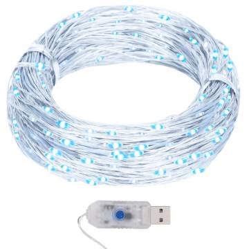 LED Micro Fairy String Lights 40m 400 LED Cold White 8 Function