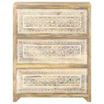 Sideboard 60x35x75 cm Solid Mango Wood