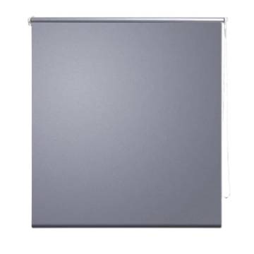 Roller Blind Blackout 80 x 175 cm Grey