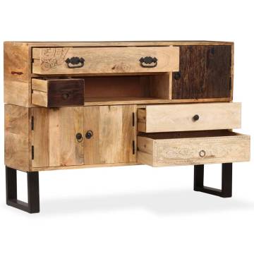 Sideboard Solid Mango Wood 115x30x80 cm