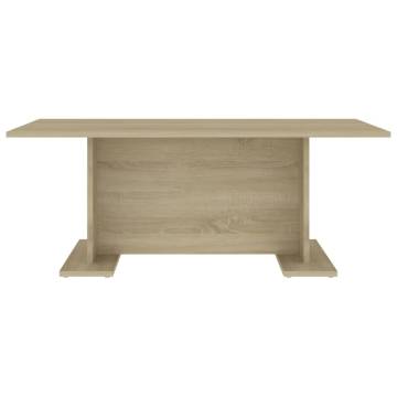 Coffee Table Sonoma Oak 103.5x60x40 cm Engineered Wood