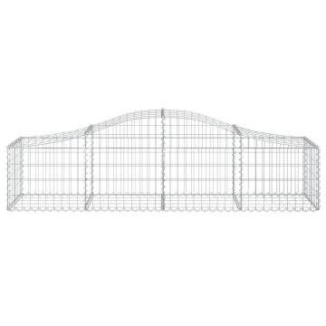 Arched Gabion Baskets 20 pcs 200x50x4060 cm Galvanised Iron