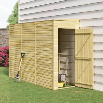 Garden Storage Shed 100x310x218 cm Impregnated Pinewood