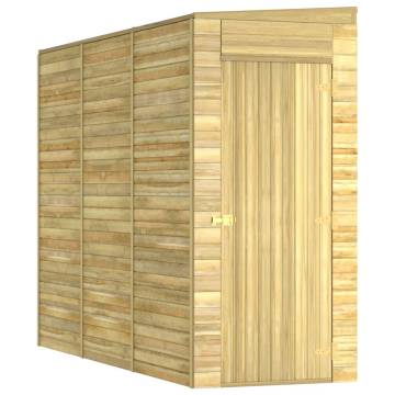 Garden Storage Shed 100x310x218 cm Impregnated Pinewood