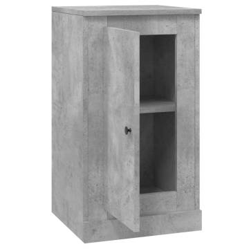 Sideboards 2 pcs Concrete Grey 37.5x35.5x67.5 cm Engineered Wood