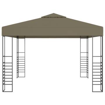 Garden Marquee 3x3 m Taupe 180 gm²