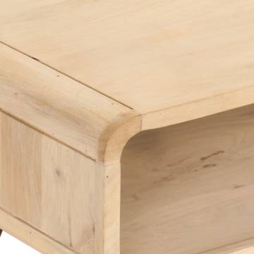 Coffee Table 95x40x45 cm Solid Wood Mango