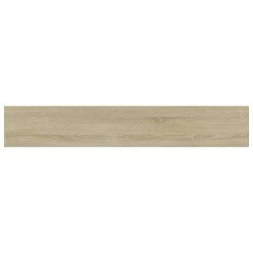 Bookshelf Boards 4 pcs Sonoma Oak 60x10x1.5 cm Engineered Wood