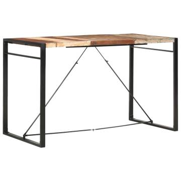 Bar Table 180x90x110 cm Solid Reclaimed Wood