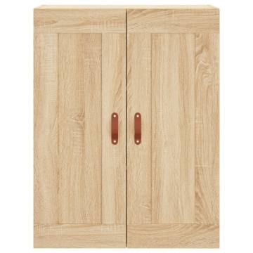 Highboard Sonoma Oak 69.5x34x180 cm Engineered Wood