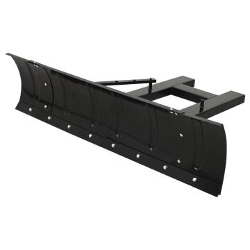 Snow Plough for Forklift 150x38 cm Black