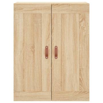 Highboard Sonoma Oak 69.5x34x180 cm Engineered Wood