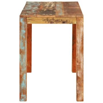 Dining Table 110x55x76 cm Solid Wood Reclaimed