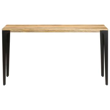 Dining Table 140x70x76 cm Solid Mango Wood