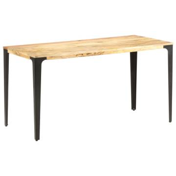 Dining Table 140x70x76 cm Solid Mango Wood