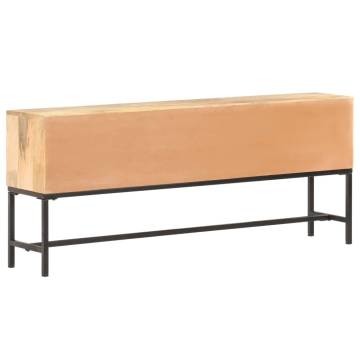 Sideboard 145x30x60 cm Solid Mango Wood