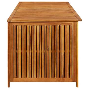 Garden Storage Box 200x80x75 cm Solid Acacia Wood